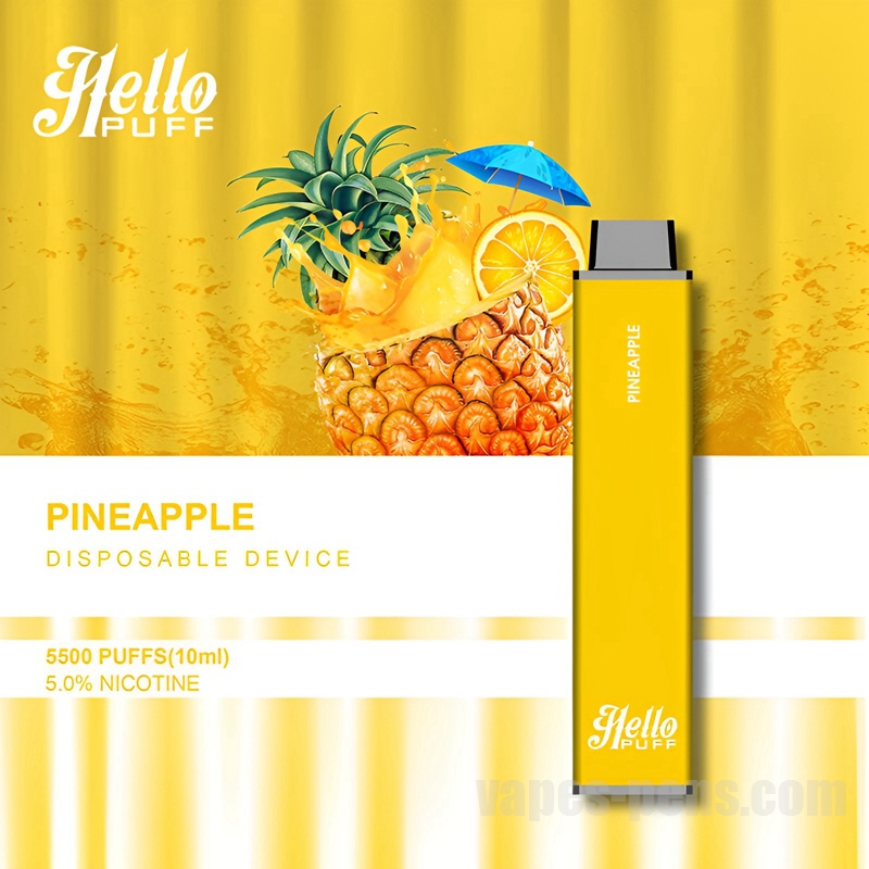 PURE Explosion Minions Disposable Vape 6000 Puffs Pineapple Vape